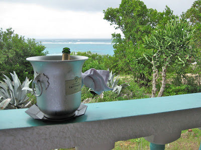 Rainy day lunch at Hibernia, Anguilla