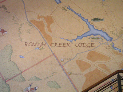 Lunch at Rough Creek Lodge, Glen Rose TX