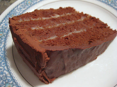 Chocolate rum cake