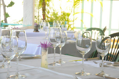 Sunshine lunch at Hibernia, Anguilla