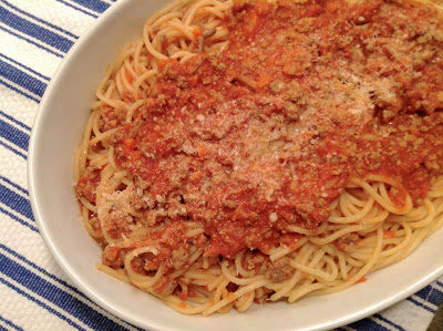 Spaghetti bolognese