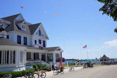 Mackinac Island MI: Biking and fudge!