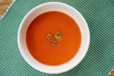 Elegant gazpacho