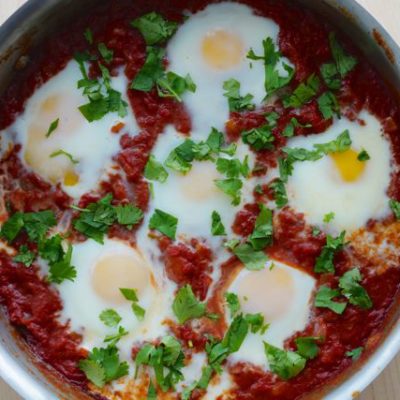 Shakshuka (baked eggs)