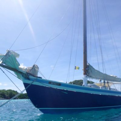 Sailing on Beauty, Petit St Vincent