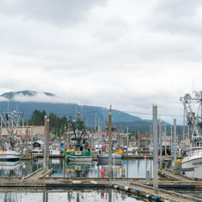 Flightseeing and tacos in Petersburg, Alaska