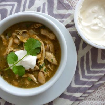 Chicken chili verde